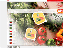Tablet Screenshot of chikafood.com